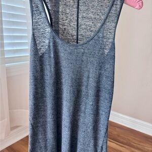 Gray Sleeveless Tank Top